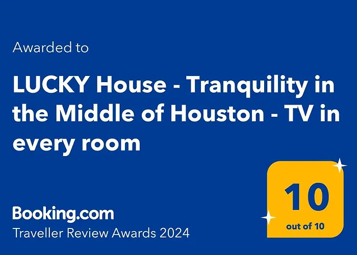 Lucky House - Tranquility In The Middle Of Houston - Tv In Every Room - 300 M2